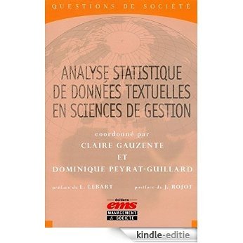 Analyse statistique de données textuelles en sciences de gestion (Questions de Société) [Kindle-editie] beoordelingen