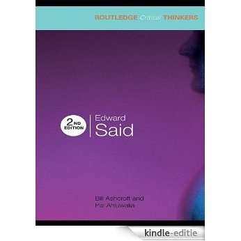 Edward Said (Routledge Critical Thinkers) [Kindle-editie]