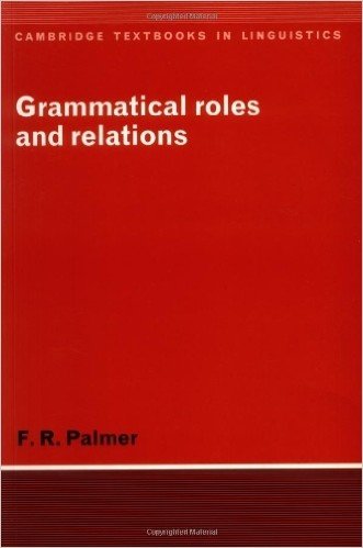 Grammatical Roles and Relations baixar