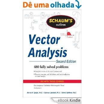 Schaum's Outline of Vector Analysis, 2ed [eBook Kindle] baixar