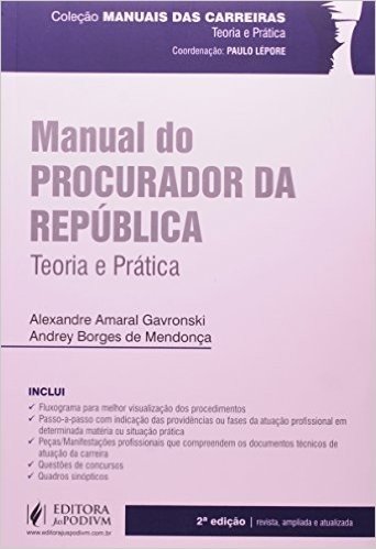 Manual do Procurador da República - Coleção Manuais das Carreiras
