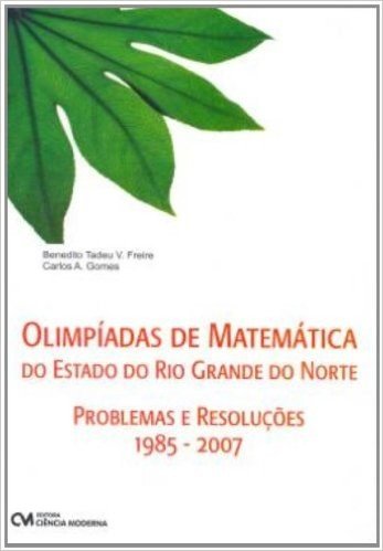 Olimpiadas De Matematica Do Estado Rio Grande Do Norte - Problemas E R