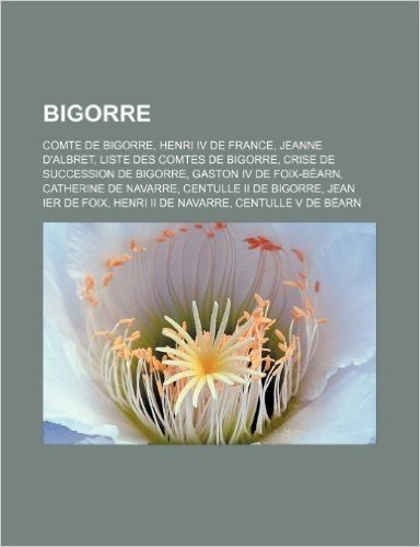 Bigorre: Comte de Bigorre, Henri IV de France, Jeanne D'Albret, Liste Des Comtes de Bigorre, Crise de Succession de Bigorre, Ga