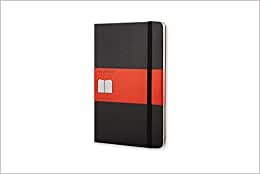 Moleskine Classic Desk Address Book, Large, Black, Hard Cover (5 x 8.2