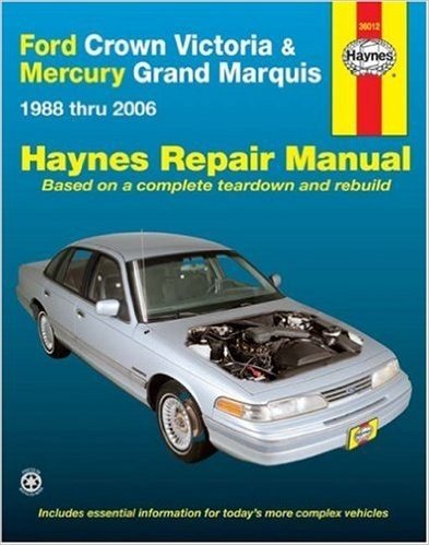 Ford Crown Victoria & Mercury Grand Marquis: 1988 Thru 2006