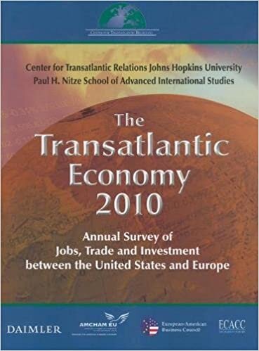 indir The Transatlantic Economy 2010: Annual Survey of Jobs, Trade, and Investment Between the United States and Europe (Transatlantic Economy: Annual Survey of Jobs, Trade &amp; Investment)