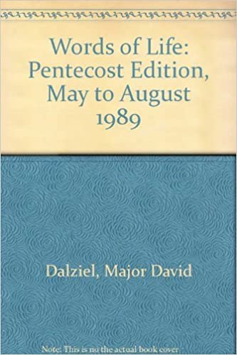 Words of Life: Pentecost Edition, May to August 1989