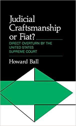 indir Judicial Craftsmanship or Fiat?: Direct Overturn by the United States Supreme Court (Contributions in Political Science)