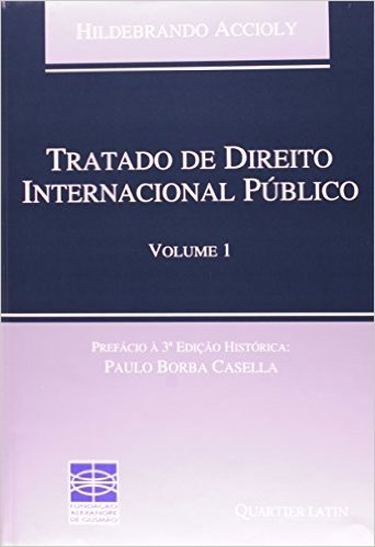 Tratado De Direito Internacional Publico - Volume 1