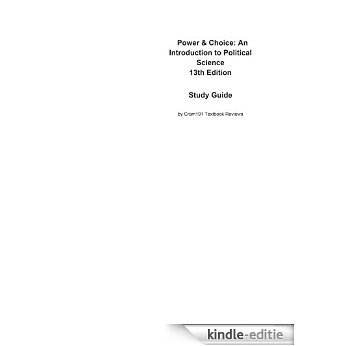 e-Study Guide for Power & Choice: An Introduction to Political Science, textbook by W Phillips Shively: Political science, Political science [Kindle-editie] beoordelingen