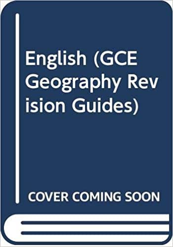 English (GCE Geography Revision Guides)