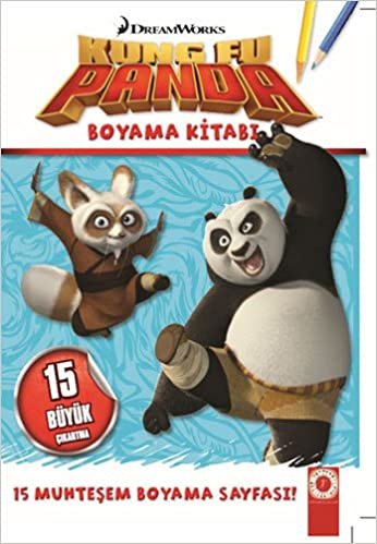 Boyama Kitabı: Kung Fu Panda 15 Büyük Çıkartma