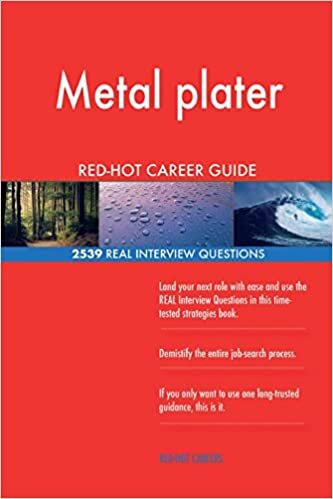 indir Metal plater RED-HOT Career Guide; 2539 REAL Interview Questions