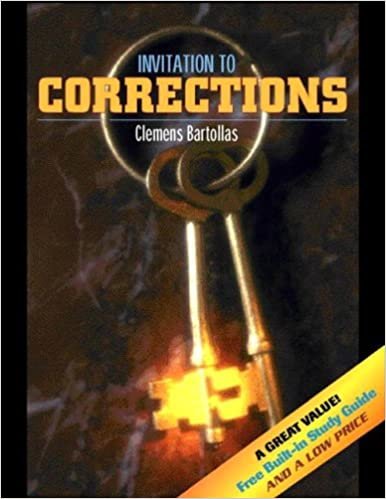 Invitation to Corrections: With Built-In Study Guide