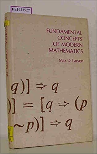 Fundamental Concepts of Modern Mathematics