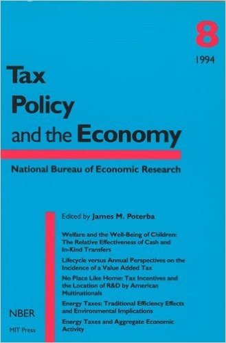 Tax Policy and the Economy, Volume 8
