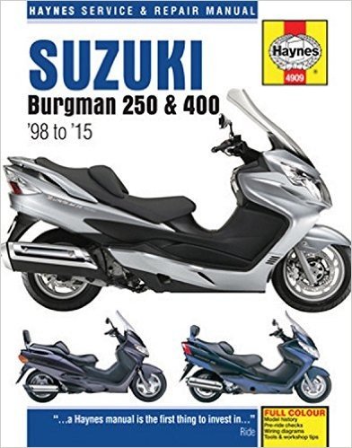 Suzuki Burgman 250 & 400 '98 to '15
