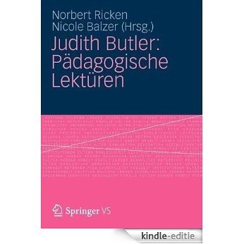 Judith Butler: Pädagogische Lektüren [Kindle-editie]