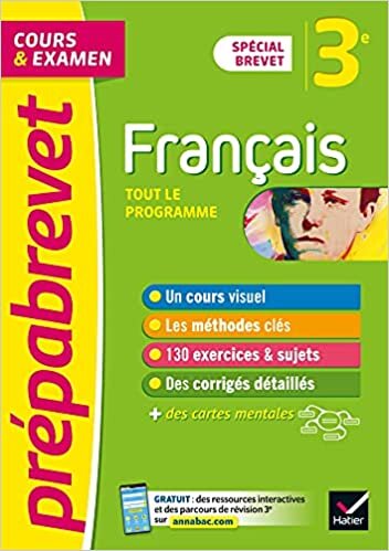 Prépabrevet Français 3e Brevet 2022: cours, méthodes et entraînement (brevet 2022)