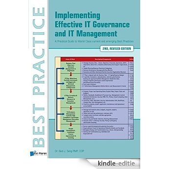 Implementing effective IT governance and IT management (Best practice) [Kindle-editie]