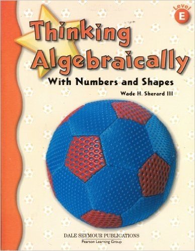 Dale Seymour Publications, Thinking Algebraically, Level E Student Edition
