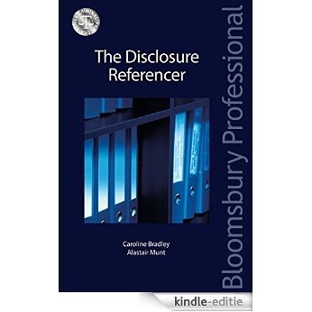 The Disclosure Referencer (Criminal Practice Series) [Kindle-editie]