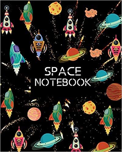 Space Notebook: Draw and Write Story Paper Journal for Kids who Love Spaceships, Outer Space Explorers and Planets. Grade K-2.