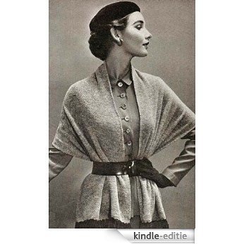 Knit Elegant Simple Stole Shawl Vintage Knitting Pattern EBook Download (English Edition) [Kindle-editie]