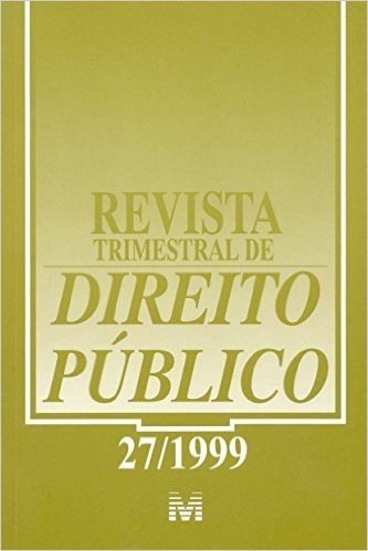 Revista Trimestral De Direito Publico N. 27