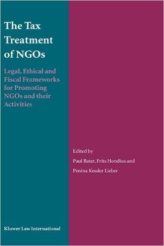 The Tax Treatment of Ngos: Legal, Fiscal and Ethical Standards for Promoting Ngos and Their Activities