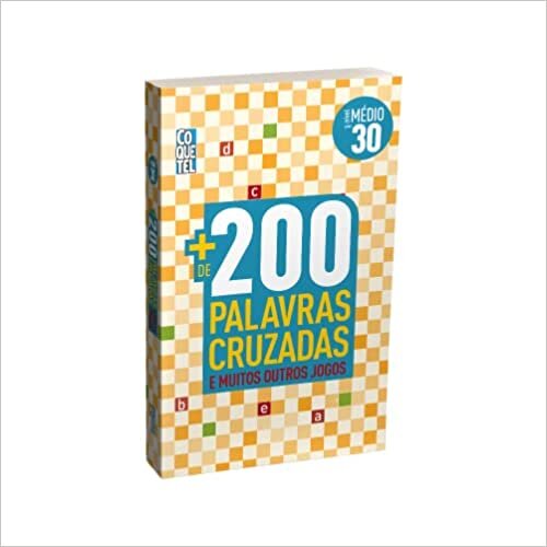 Livro Mais 200 Palavras Cruzadas Médio Ed. 30