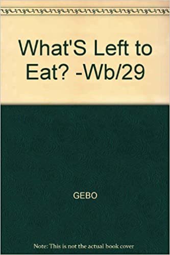 What'S Left to Eat? -Wb/29