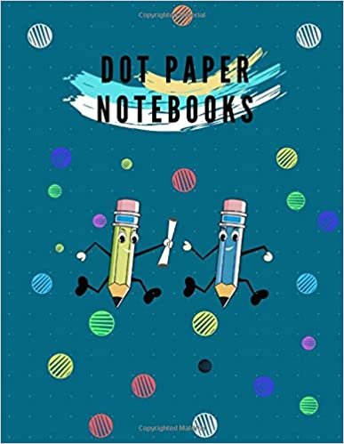 Dot Paper Notebooks: 101 Dotted Pages Notebook/Journal For Take Note, Task or Drawing With Size 8.5 X 11