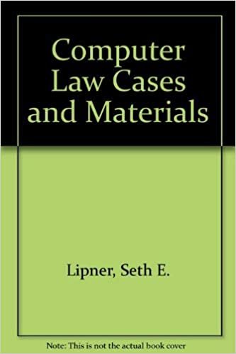 Computer Law Cases and Materials