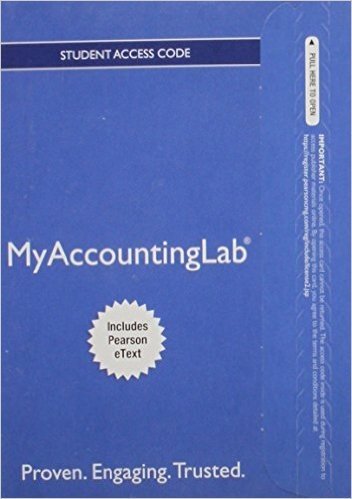 Myaccountinglab with Pearson Etext -- Access Card -- For Prentice Hall's Federal Taxation 2016 Individuals