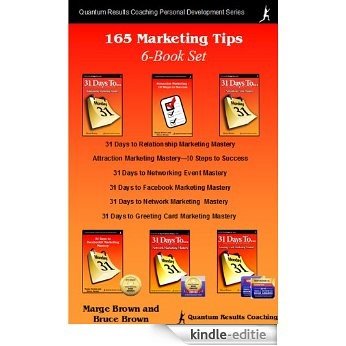 165 Marketing Tips 6-Book Set (English Edition) [Kindle-editie]