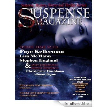 Suspense Magazine September 2011 (English Edition) [Kindle-editie]