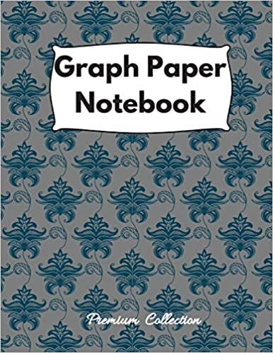 Graph Paper Notebook: Large Simple Graph Paper Notebook, 100 Quad ruled 4x4 pages 8.5 x 11 / Grid Paper Notebook for Math and Science Students