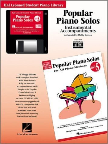 Popular Piano Solos - Level 5 - GM Disk: Hal Leonard Student Piano Library