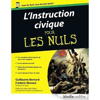 L'instruction civique pour les Nuls [Kindle-editie]
