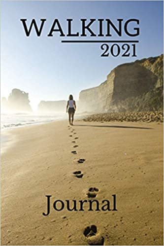 indir Walking Journal 2021: Make Your Path By Walking - 100 pages - work planner agenda organizer diary notebook gift