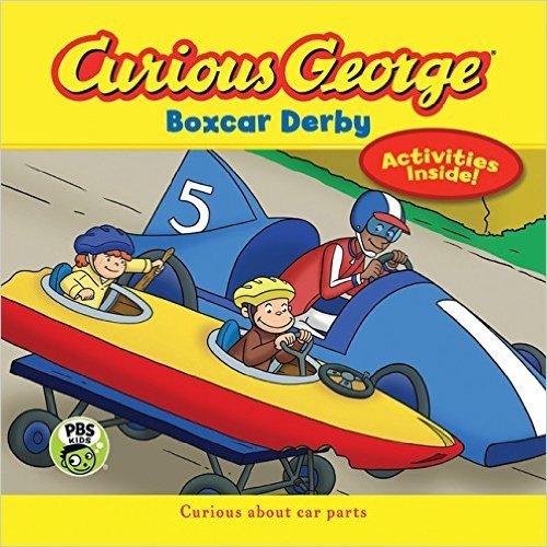 Curious George Boxcar Derby (Cgtv 8x8)