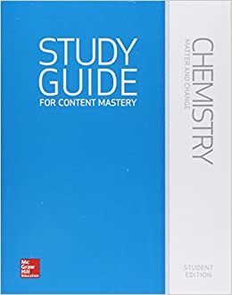 indir Chemistry: Matter &amp; Change, Study Guide for Content Mastery, Student Edition: Matter and Change, Study Guide for Content Mastery (Glencoe Chemistry)