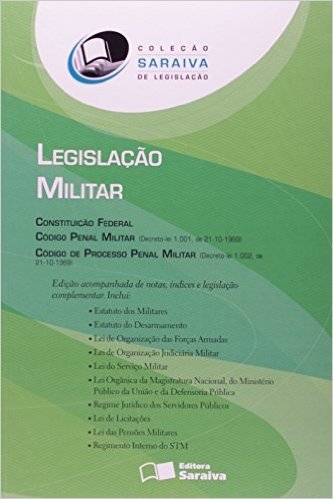 Legislação Militar - Coleção Saraiva de Legislação