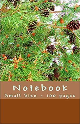 Notebook - Small Size - 100 pages: Original Design Nature 17