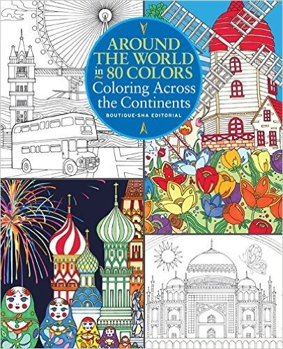 Around the World in 80 Colors: Coloring Across the Continents baixar