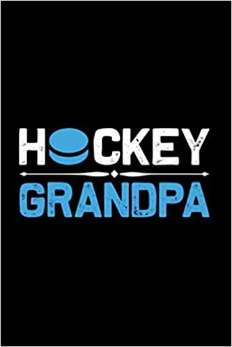 indir Hockey Grandpa: Ice Hockey Notebook 120 lined page Diary 6x9 great Hockey Player Gift