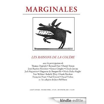 Les raisons de la colère: Marginales - 291 (French Edition) [Kindle-editie]