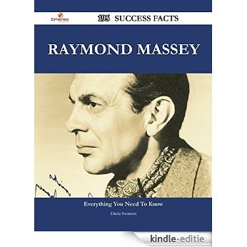 Raymond Massey 195 Success Facts - Everything you need to know about Raymond Massey [Kindle-editie] beoordelingen