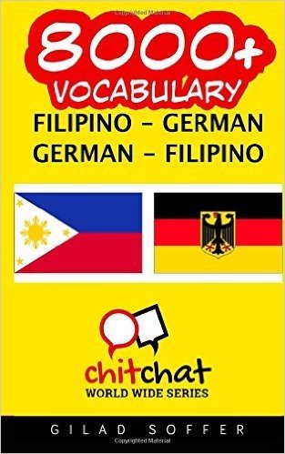 8000+ Filipino - German German - Filipino Vocabulary